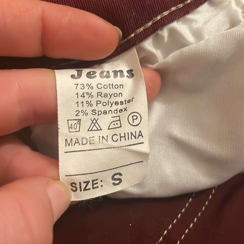 Tri-Color Patched Jeans - Picture 4 of 4